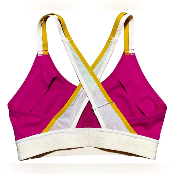 Brooks Drive Plunge 2.0 High Impact Sports Bra NWOT In Mauve/Sand/Sun Sz XS - Picture 2 of 15